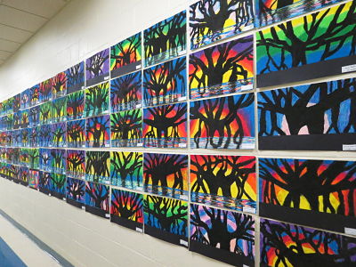 Arts Night Draws a Big Crowd