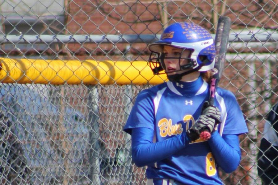 Emily Nagle joined the 100 hits club.
