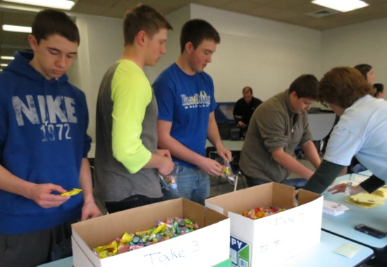 Bellwood-Antis Students Donate Treats for Troops