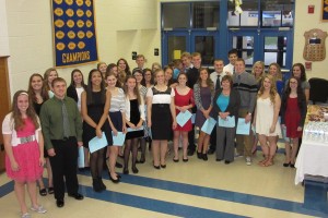 NHS recently held their annual induction ceremony.