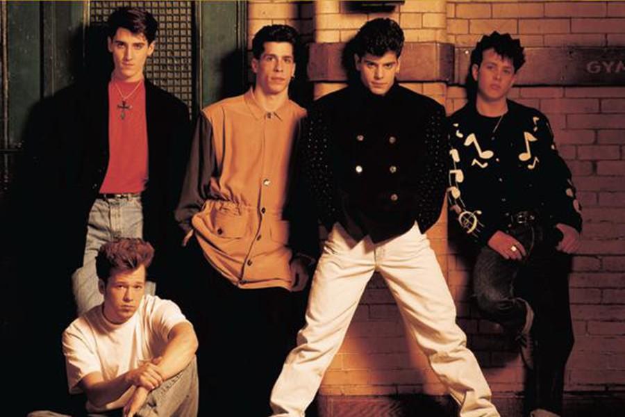 New Kids on the Block were the first major boy band from the 1990s.