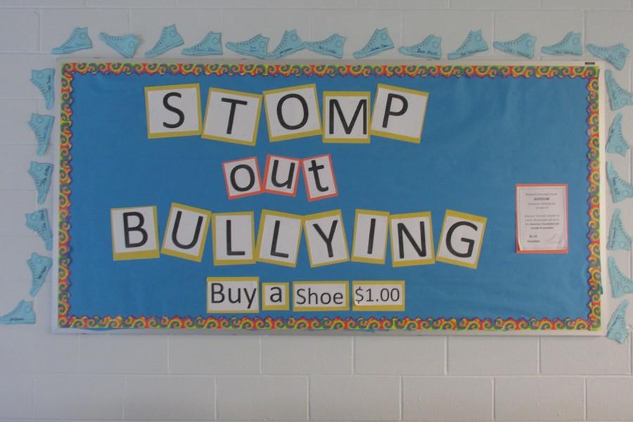 Students at B-A spent the week selling shoes to raise money to support suicide awareness.