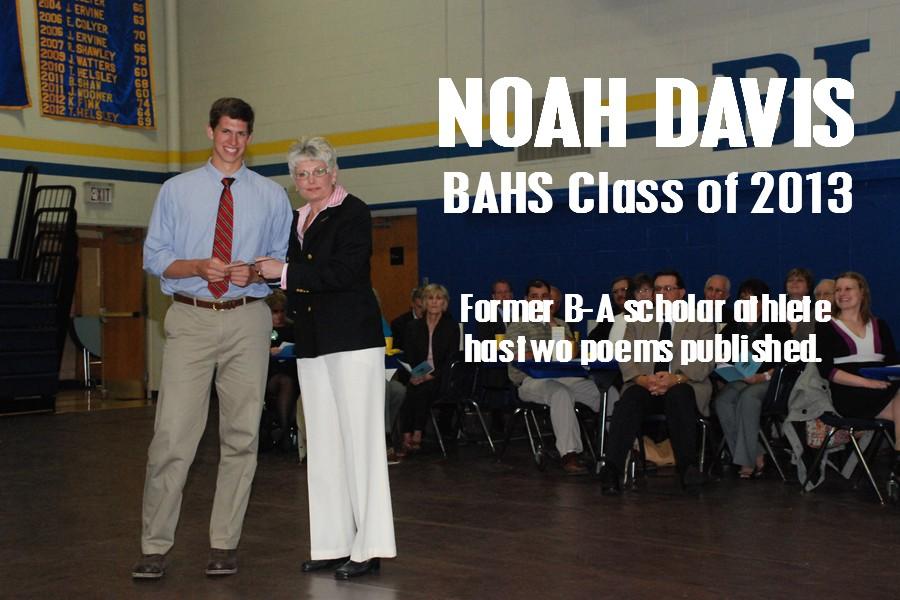 Bellwood-Antis+alum+Noah+Davis%2C+shown+here+with+Ms.+Sue+Kovensky+at+the+2013+Senior+Awards+Banquet%2C+recently+had+two+poems+published+in+nationally+recognized+literary+magazines.