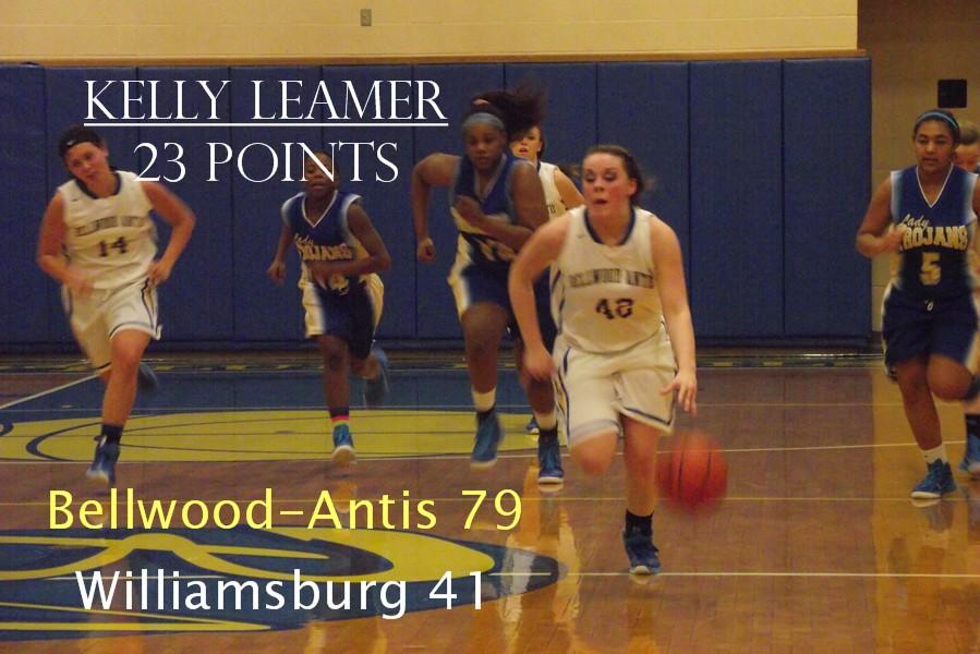 Kelly+Leamer+and+the+Lady+Blue+Devils+continued+to+cruise+into+the+playoffs+with+a+lopsided+win+last+night+over+Williamsburg.