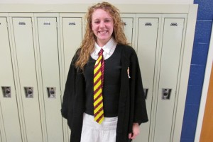 Anna Wolfe was Hermine from Harry Potter.
