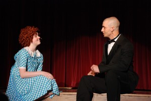 Casey Gray played Daddy Warbucks last spring in the Bellwood-Antis production of Annie.