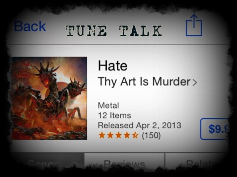 Tune Talk: the dark flavorings of Thy Art Is Murder