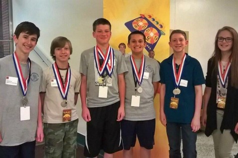 (l to r) Caedon Poe, Kenneth Robison, Zach Mallon, Jack Luensmann, Samuel Gormont, and Cassidy Troutman all stood out at the recent 24 Challenge competition.
