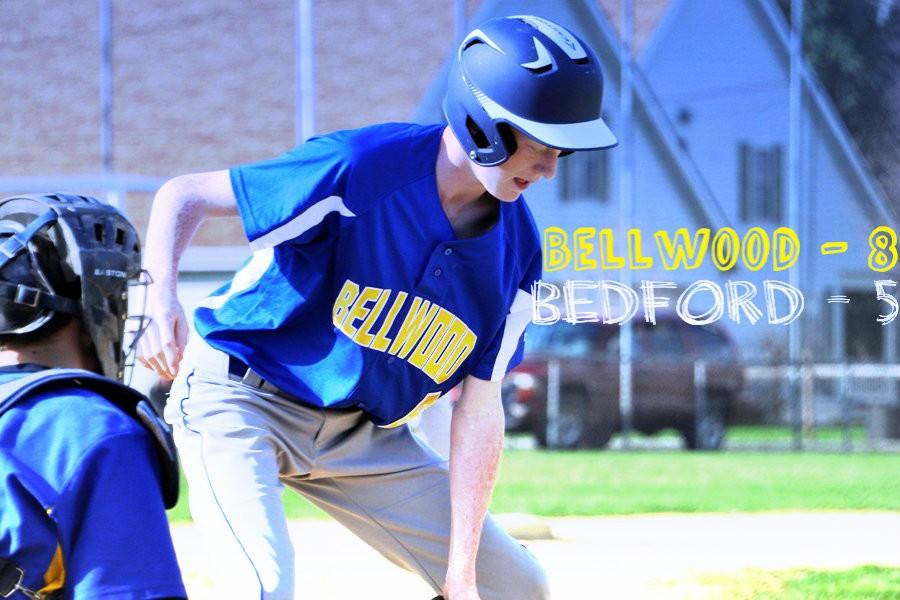 Bellwood defeats Bedford 8 to 5