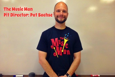 Mr. Sachse is the pit conductor for this years production of The Music Man.
