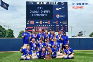Playing up two classifications, the Bellwood-Antis softball team captured the program's second District 6 championship Wednesday at University Park.