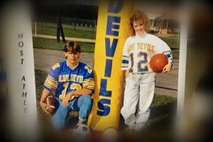 Mrs. Lovrich was voted most athletic in her senior class of 1990.