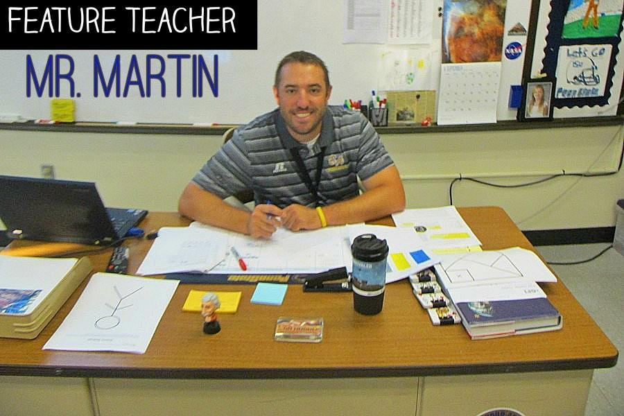 Mr. Martin studied optometry for a while, but his true passion is teaching.