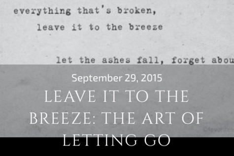LEAVE IT TO THE BREEZE: THE ART OF LETTING GO