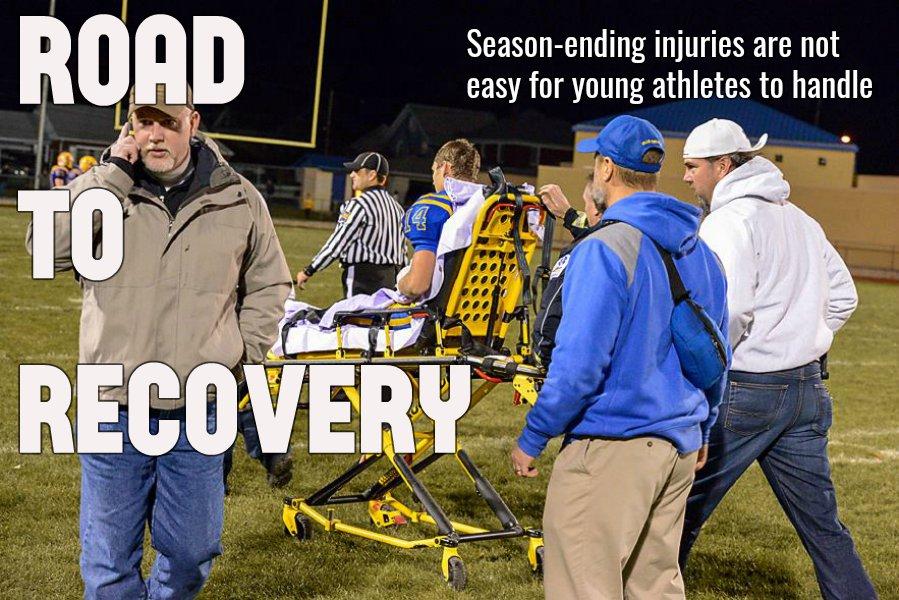 Dallas Huff suffered his share of injuries while at B-A, none more heartbreaking than the broken wrist he sustained last football season.