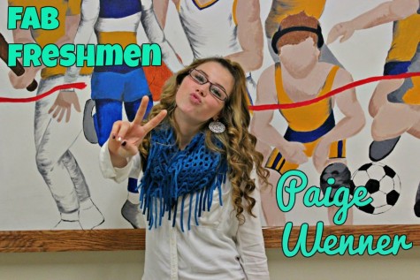 Paige Wenner enjoys being in high school.