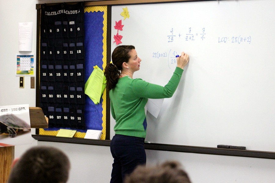 Mrs. Stinson created a unique opportunity to give to charity in her classroom.