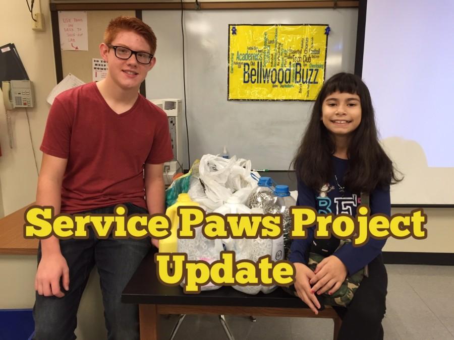 BAMS students continue to collect tabs for a district-wide community service project.