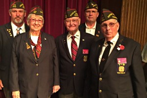 Several veterans of the United States Armed Forces were on hand Monday at Bellwood-Antiss annual Veterans Day Assembly.