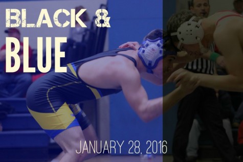 Support our United States veterans and our wrestlers at the Black and Blue match January 28.