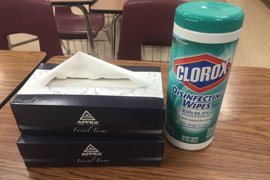 These simple items found in most classrooms are one step towards preventing the flu.