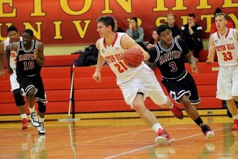 Noah Davis has become a starter at Seton Hill in his junior season.