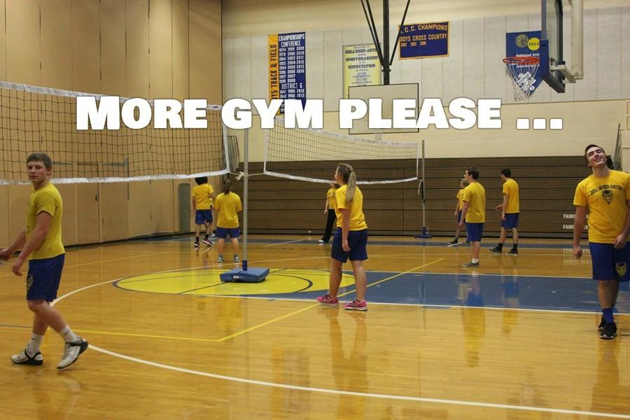 Some B-A students would love the idea of more gym class.