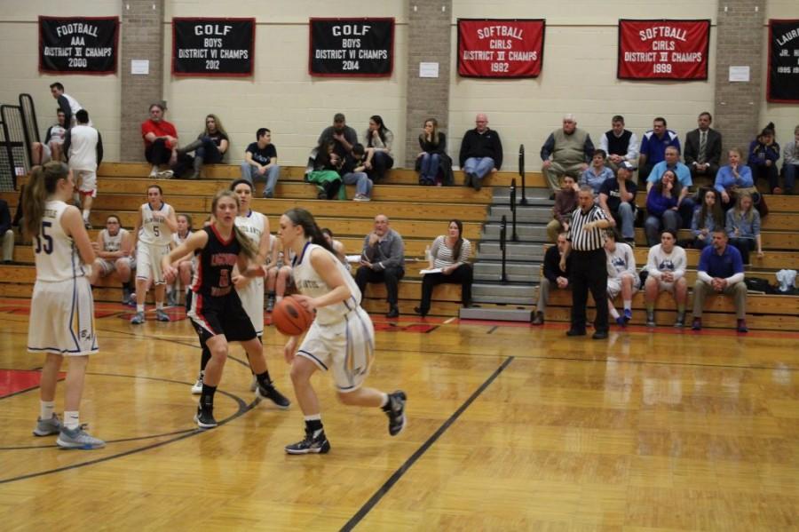 Karson Swogger continued her record-setting junior season against Ligonier Valley, scoring 36 points to reach 703 this year, a new single-season high at BA.