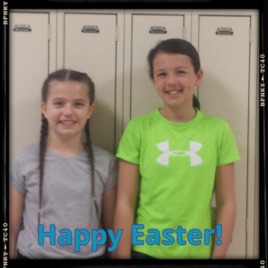 Fifth grade students share their Easter traditions.