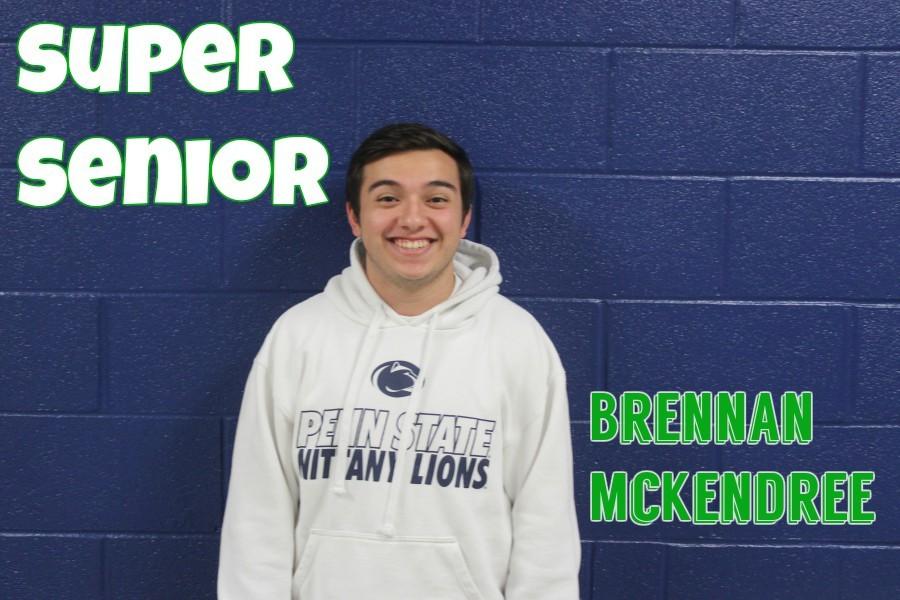 Brennan McKendree is a senior who is all smiles.