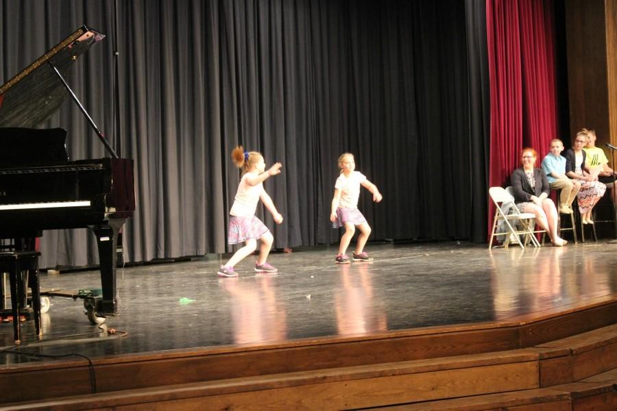 The whip and nay nay was a big hit at the talent show dress rehearsal.