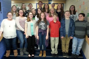 Bellwood-Antis sent 19 students to Junior High County Chorus.