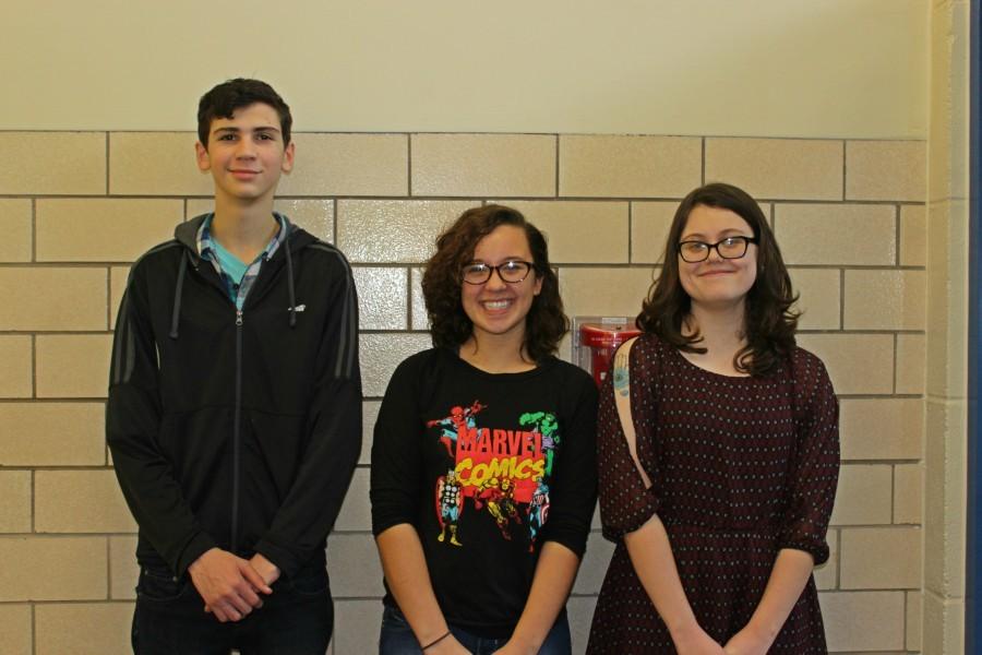 Quintin Nelson, Hannah Hornberger, and Kerri Little advanced to the state PJAS competition thanks to their performances last Saturday.
