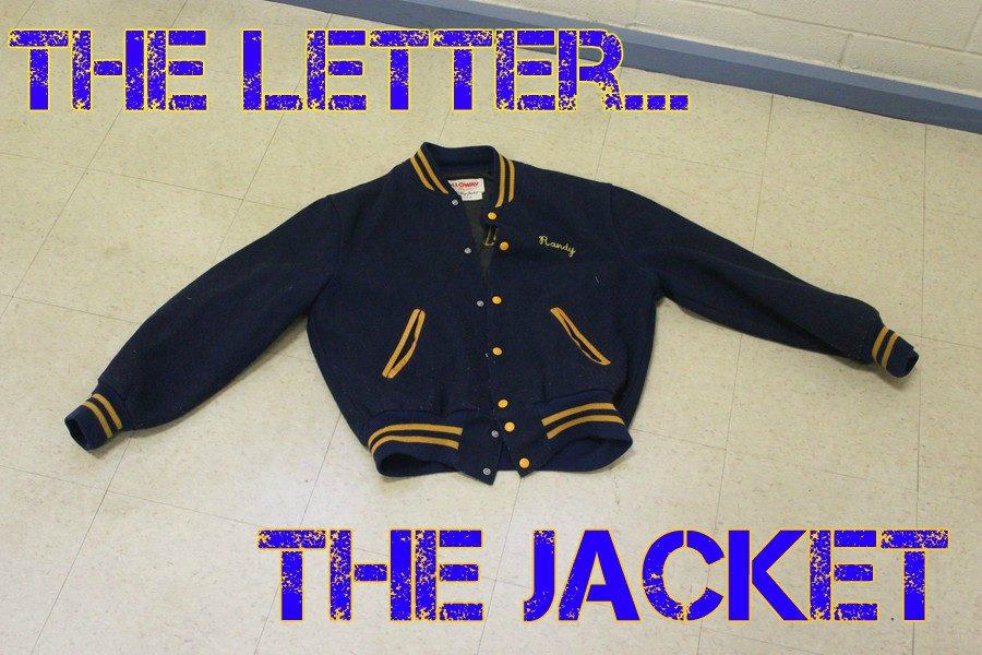 The letter and the jacket.  The club member vs. the athlete.