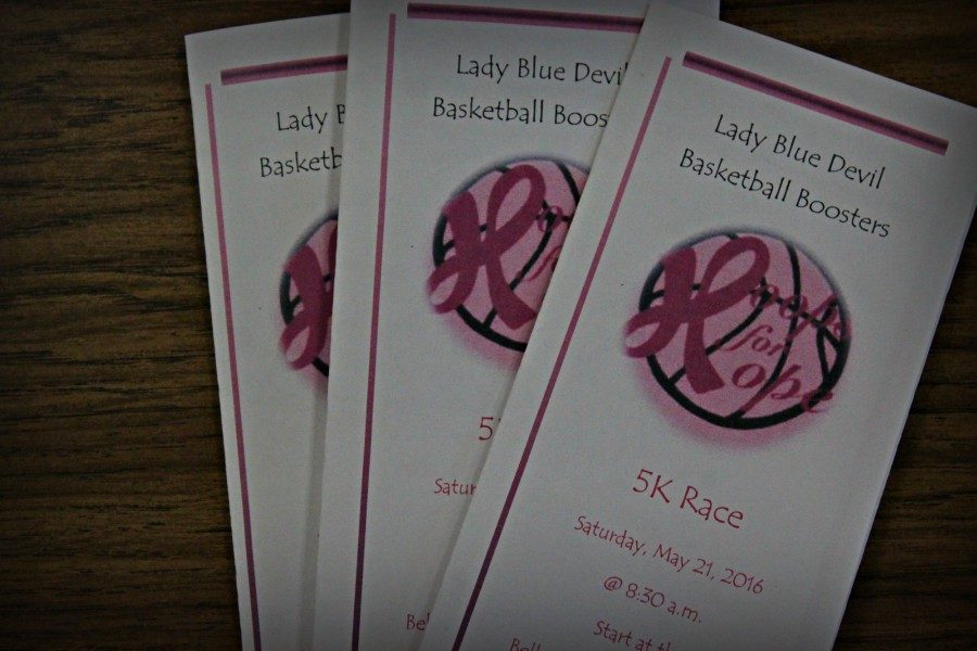 The girls basketball boosters are hosting a 5K race on May 21.