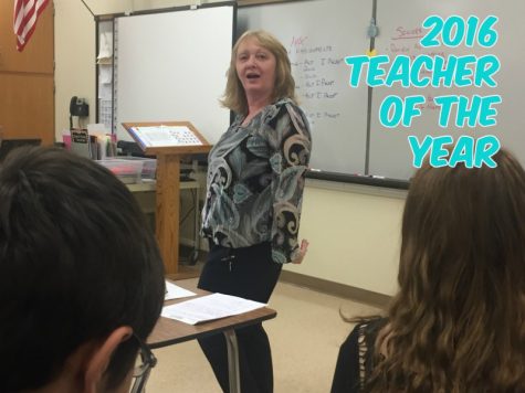 Congratulations to Mrs. Zong on being the 2016 Teacher of the Year!