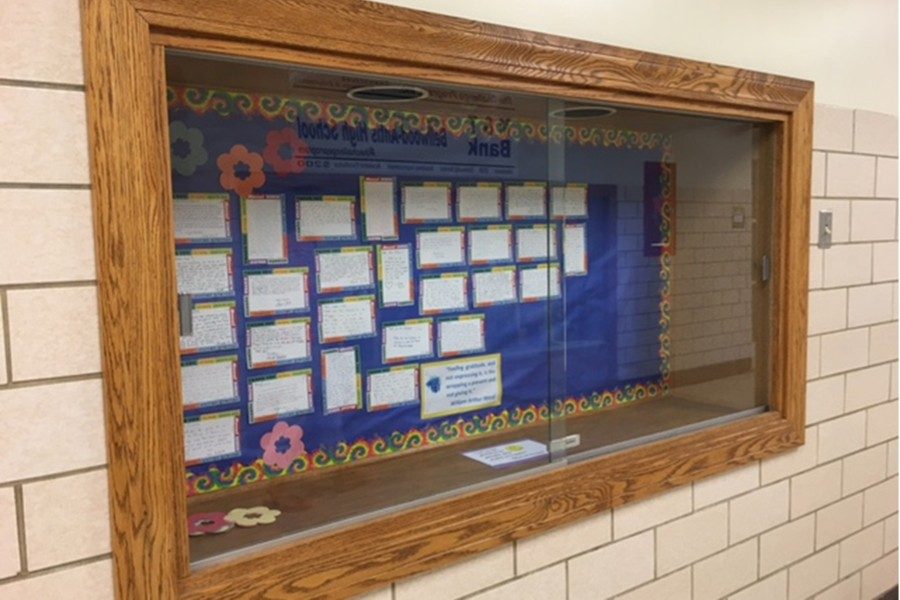 Mrs. Adams has organized a showcase for students to show their appreciation to members of the BASD community.
