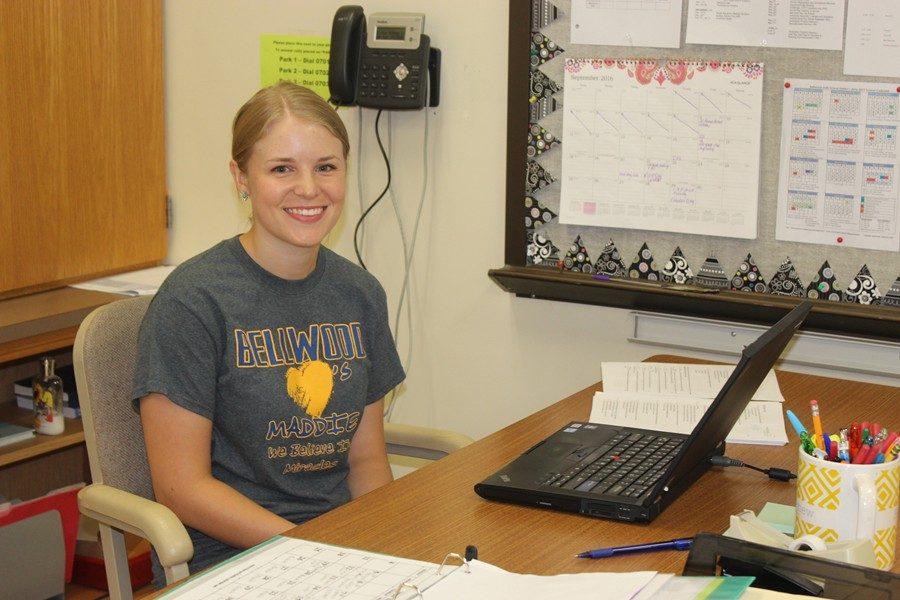 Mrs. Cunningham, who graduated from B-A in 2010, is the new high school English teacher.