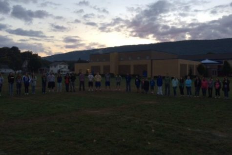 One hundred students attended See You at the Pole.