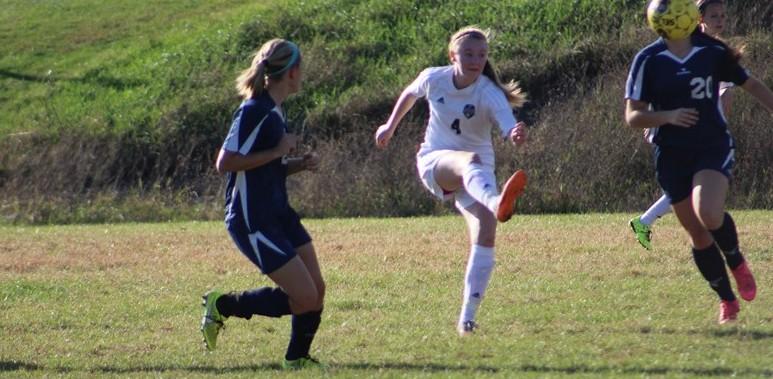 The Lady Dragons shut down Riley DAngelo Thursday to record a win in soccer.