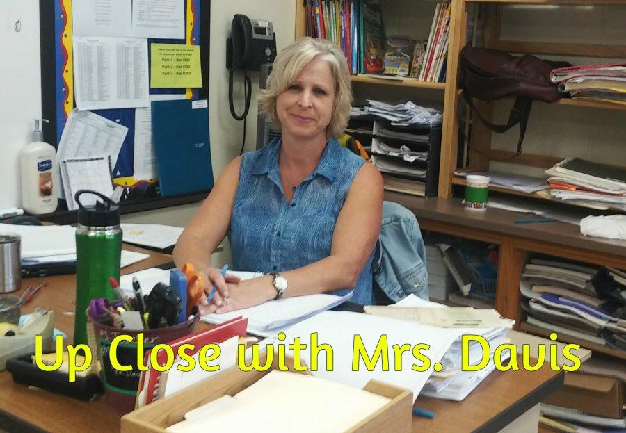 Mrs.+Davis+preparing+for+a+math+lesson.