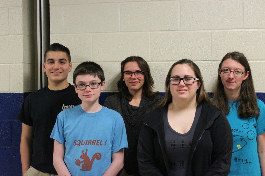 Alex Foose, Kyra Woomer,  Dominic Tornatore,     Alanna Vaglica, and Kaitlyn Farber all qualified for Districts this year. 