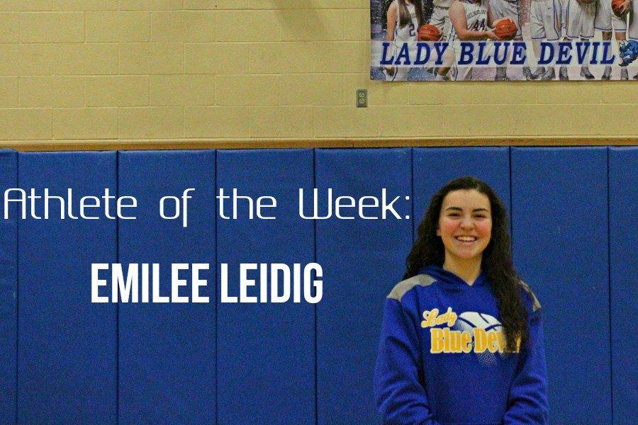 Emilee Leidig is one of several impact freshmen on the basketball team.