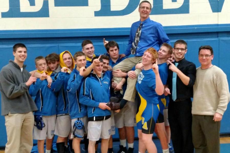 Bellwood-Antis+wrestling+coach+Ron+Wilson+earned+his+100th+career+win+Thursday+when+the+Devils+took+down+Claysburg-Kimmel%2C