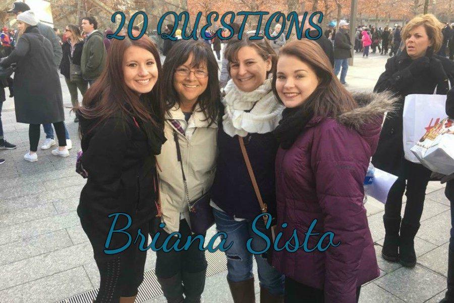 20 questions with Briana Sisto