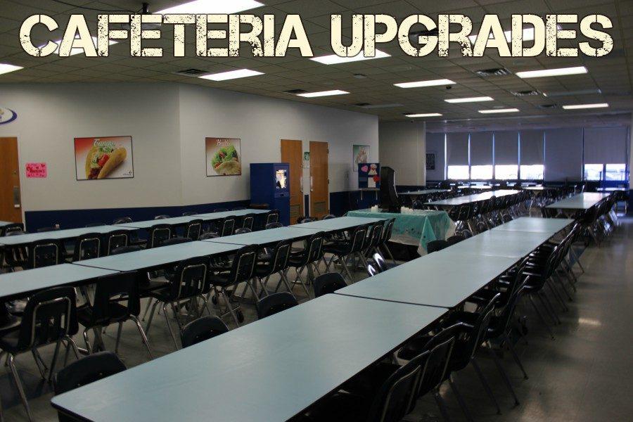 The cafeteria is introducing new food options to students. 