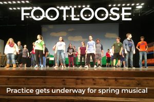 Practices began last week Bellwood-Antiss stage production of Footloose.