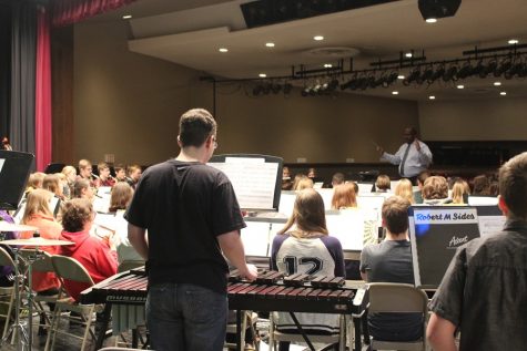 Conductor Dr. Darrin Thornton wanted to be at B-A for County Band, but realized it was the right move to cancel in light of the weather situation.