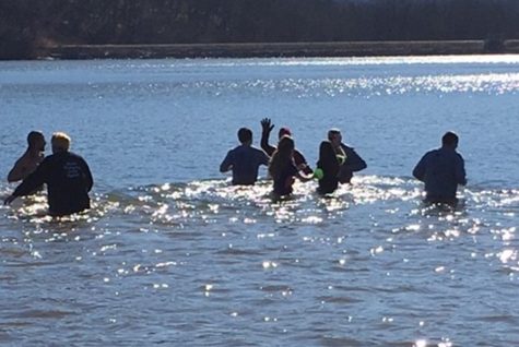 The Bellwood-Antis Key Club took part in the Polar Plunge at Canoe Creek State Park.