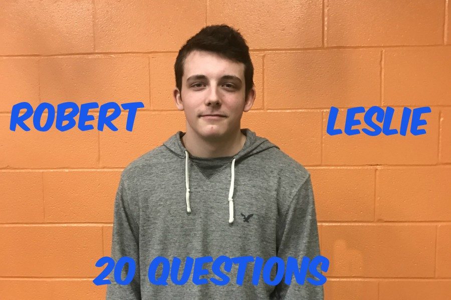 20 Questions with Robert Leslie